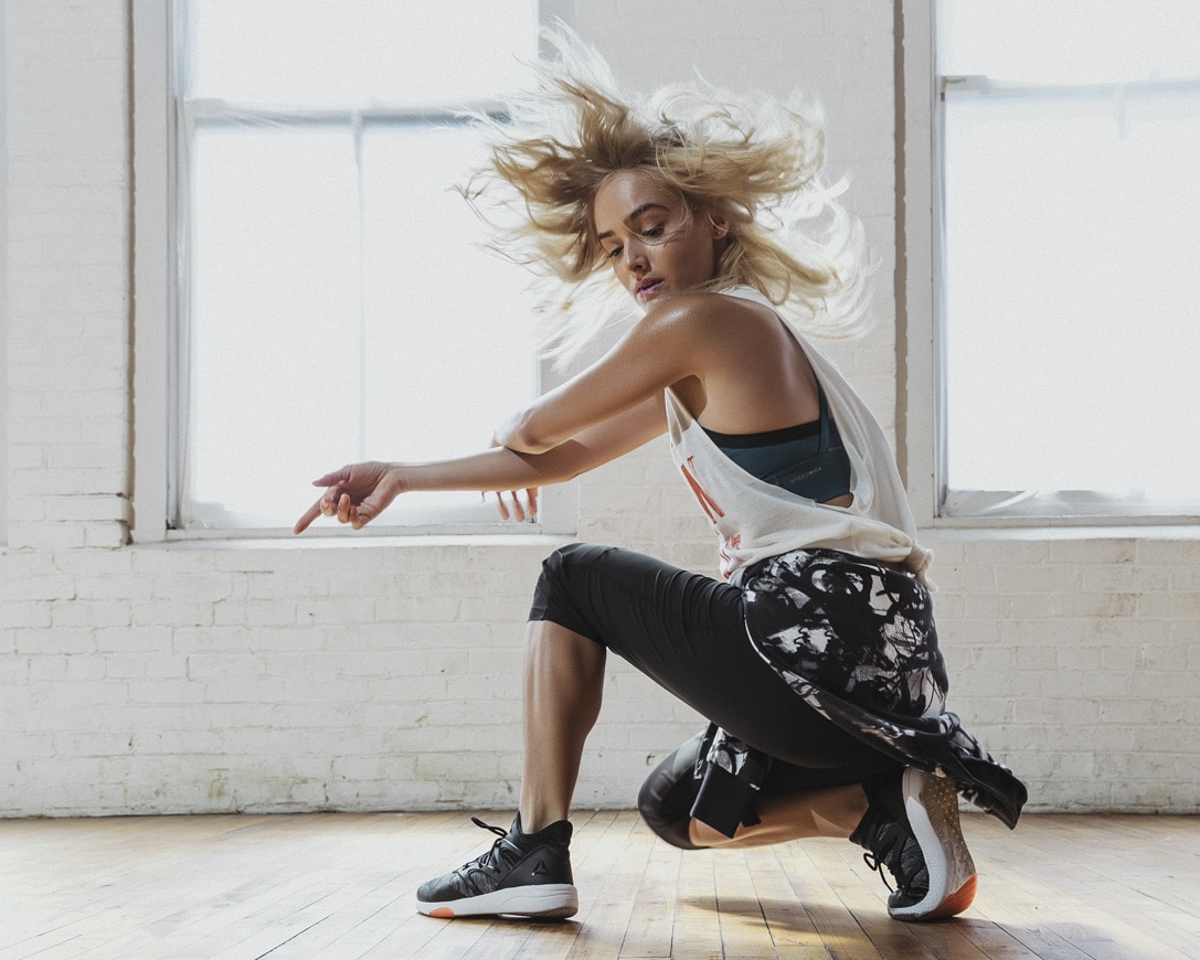 Reebok Women's dancing campaign, dance moves