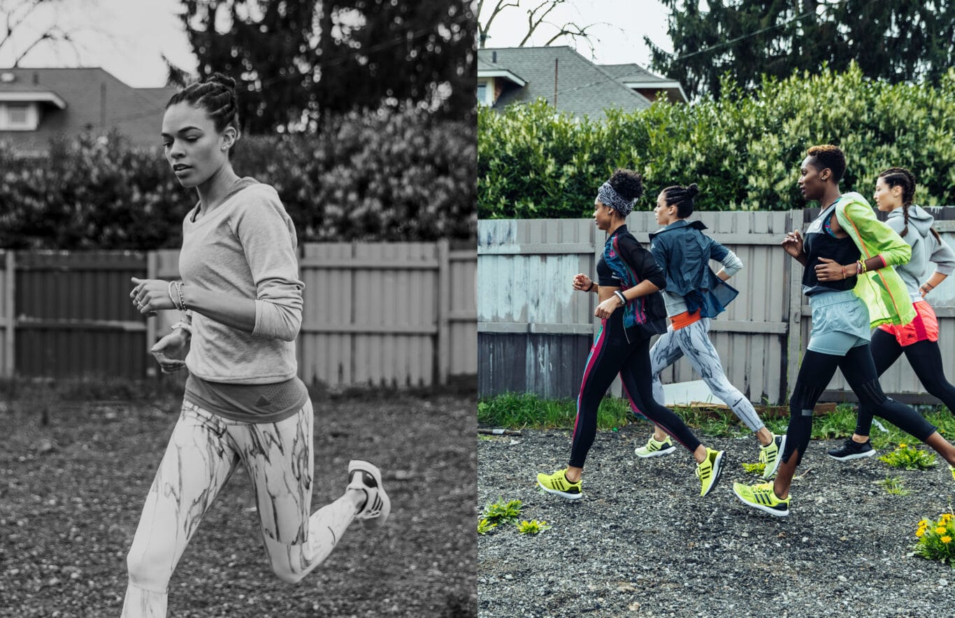 Girls on a run by Photographer Rafael Astorga