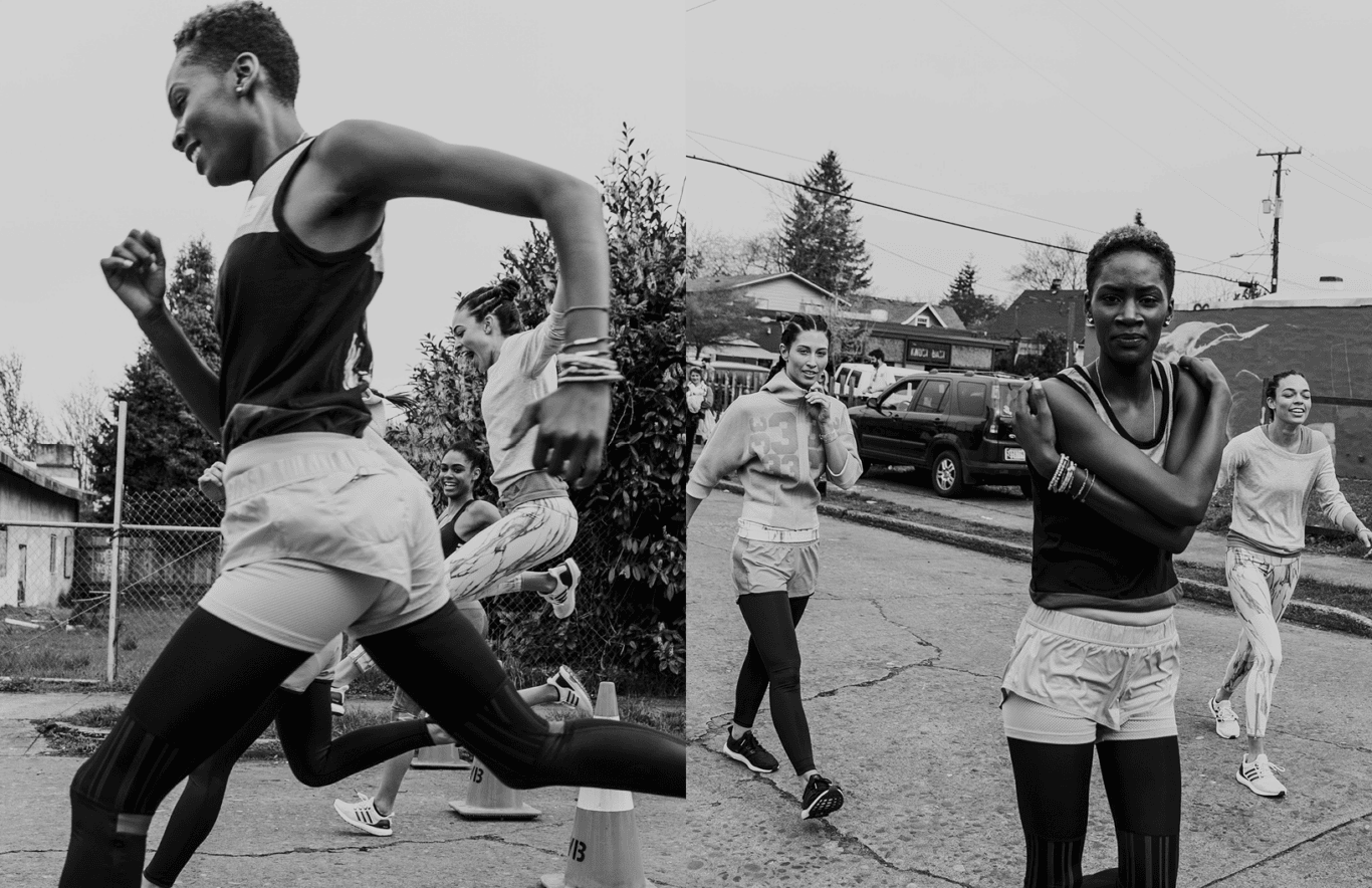 Girls fun run by Photographer Rafael Astorga