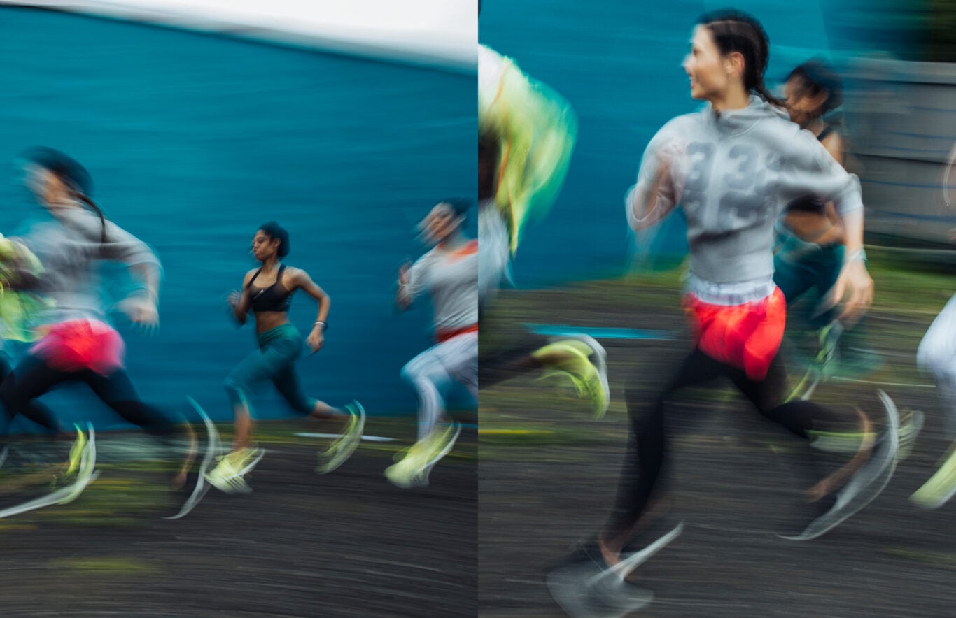 Girls on a run by Photographer Rafael Astorga