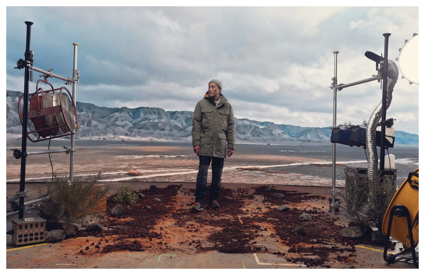 Columbia Sportswear LANDROAMER outerwear LED virtual set campaign by Rafael Astorga