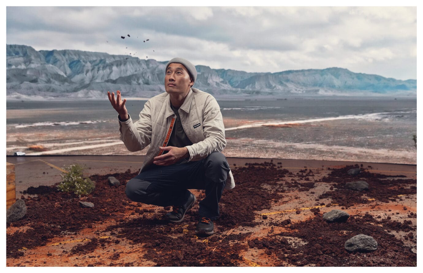 Columbia Sportswear LANDROAMER LED virtual production Portland photographer Rafael Astorga
