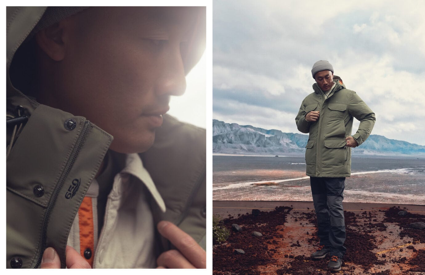 Columbia Sportswear LANDROAMER retail campaign LED stage by Rafael Astorga