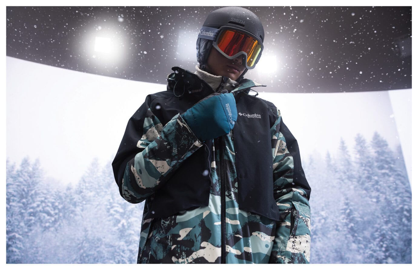 COLUMBIA SPORTSWEAR TITANIUM JACKET CAMPAIGN LED VOLUME STAGE LAB by Rafael Astorga 12