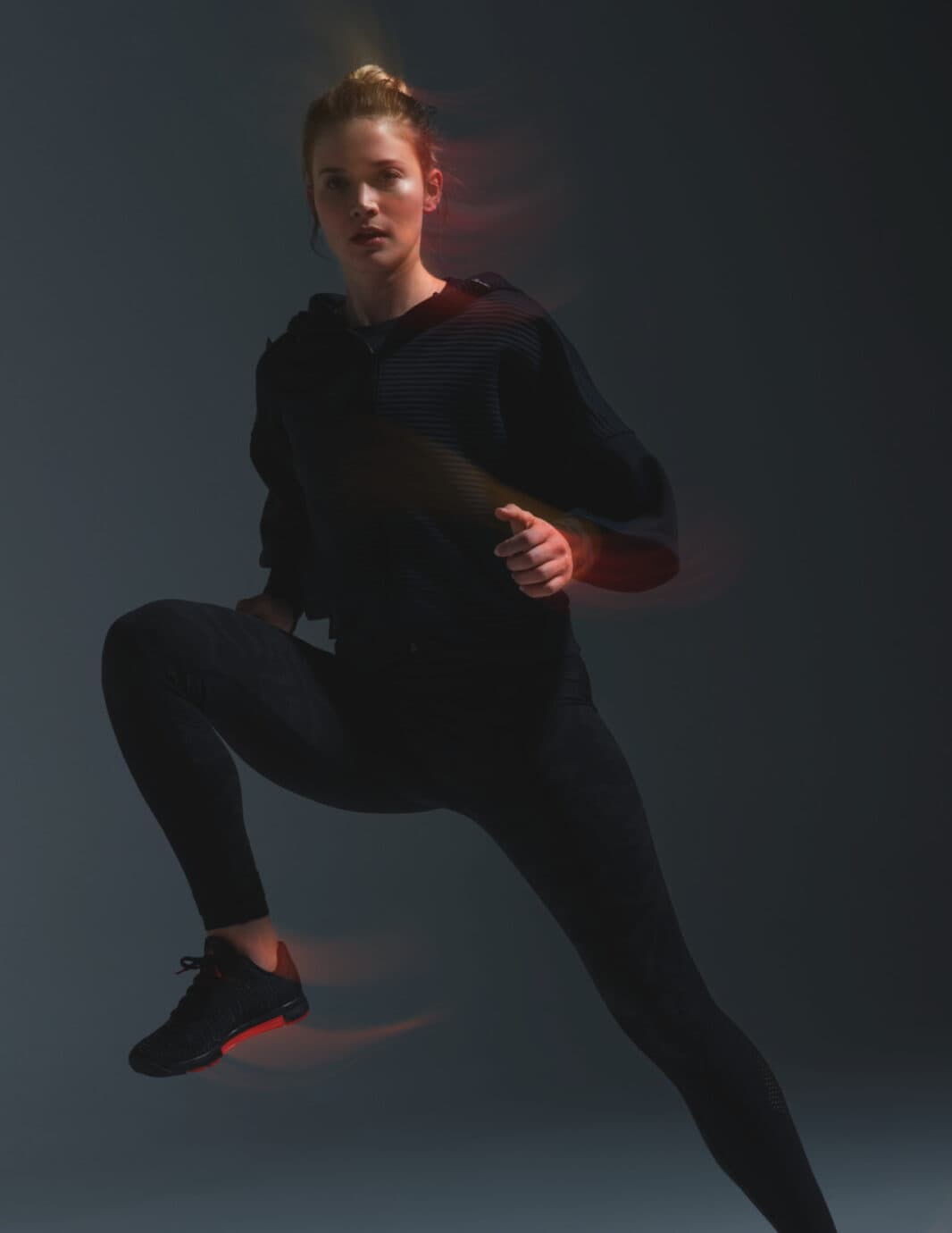 Reebok Outerwear apparel motion blur photography_01