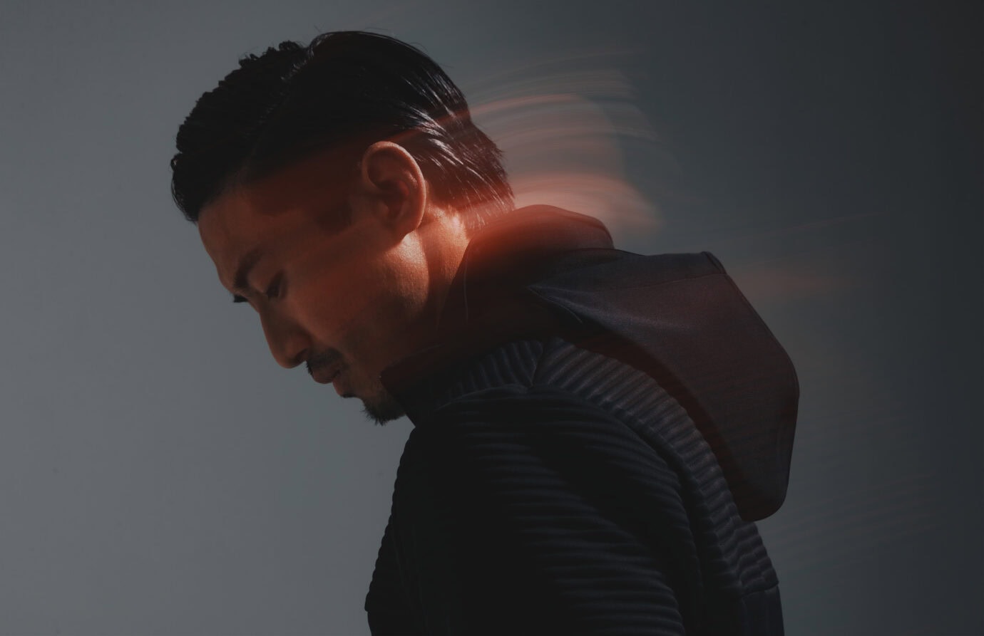 Reebok Outerwear apparel motion blur photography_11