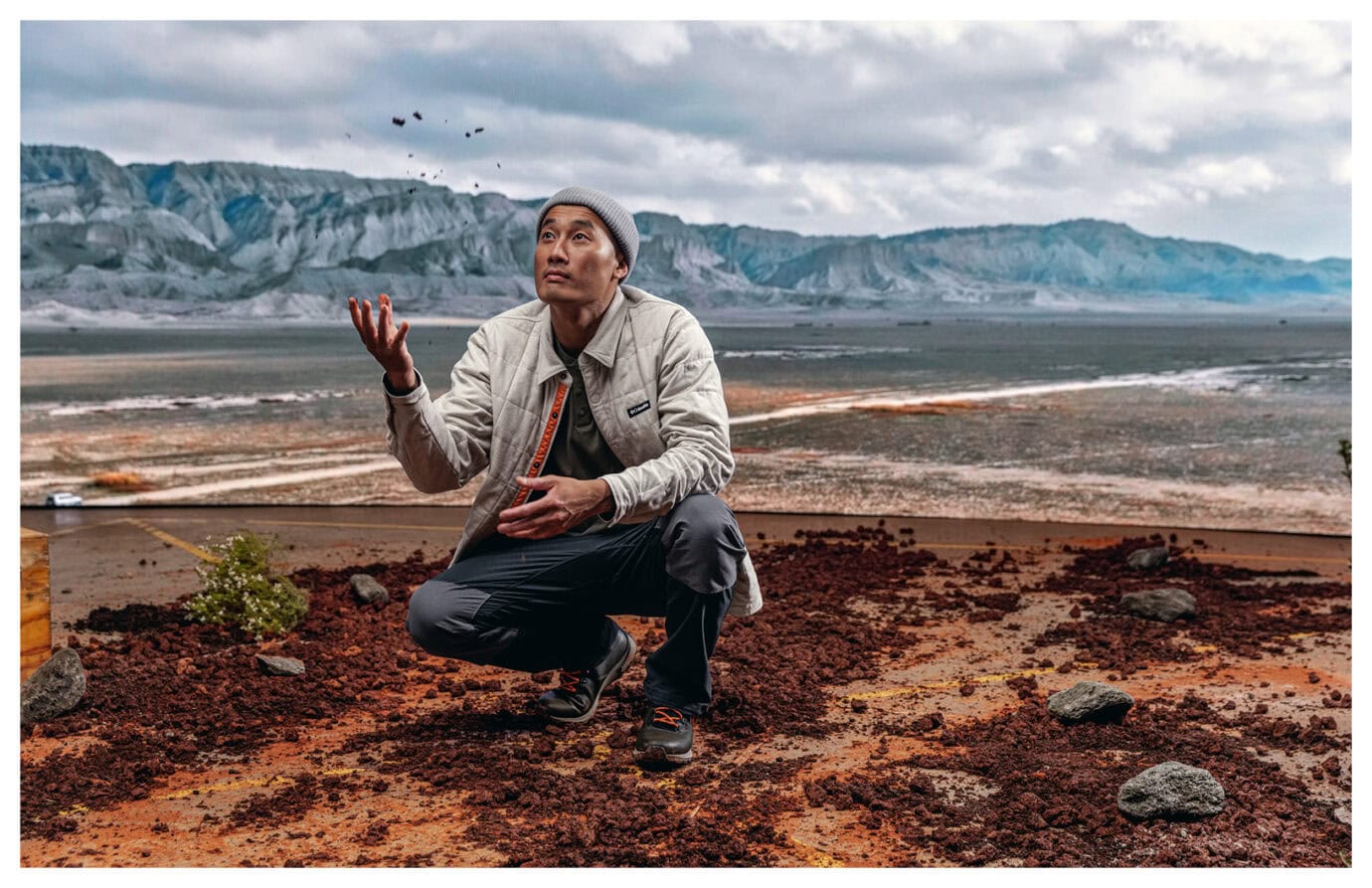 Columbia Sportswear LANDROAMER LED virtual production Portland photographer Rafael Astorga